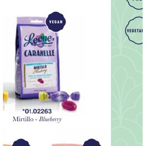 Pastiglie Leone - SACCH. CARAMELLE S.Z. MIRTILLO