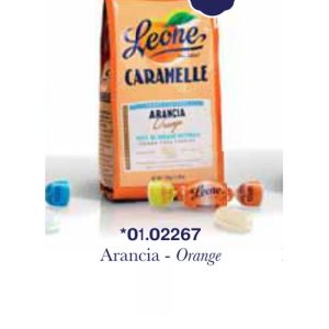 Pastiglie Leone - SACCH. CARAMELLE S.Z. ARANCIA