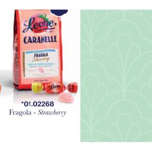 Pastiglie Leone - SACCH. CARAMELLE S.Z. FRAGOLA