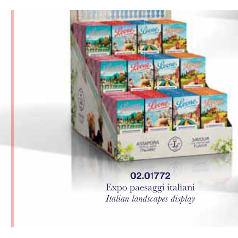 Pastiglie Leone – EXPO ASS. PAESAGGI ITALIANI SCATOLETTE PASTIGLIE 36PZ