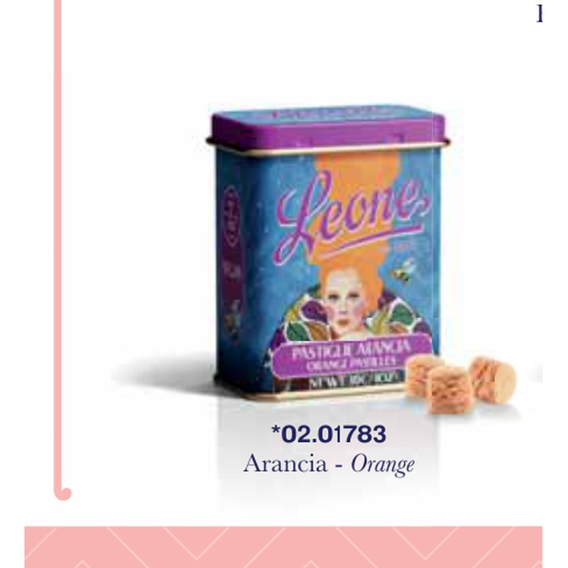 Pastiglie Leone – RICARICA LATTINE HULYA PASTIGLIE ARANCIA 30G N12
