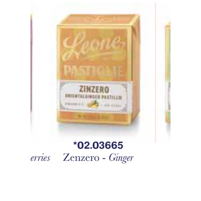 Pastiglie Leone – ESP. PASTIGLIE ZENZERO 18PZ