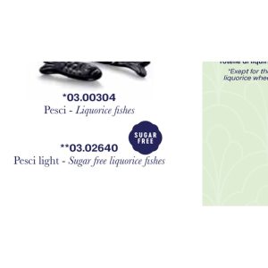 Pastiglie Leone - PESCI S.Z. LIGHT SFUSI