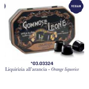 Pastiglie Leone - ESP. GOMMOSE LIQUIRIZIA ALL'ARANCIA 9PZ