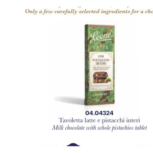 Pastiglie Leone - TAV LATTE PIST INTERI 100G N12