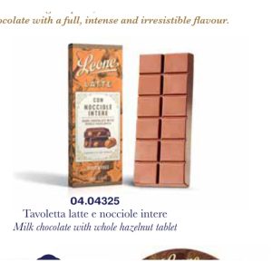Pastiglie Leone - TAV LATTE NOCC INTERE 100G N12