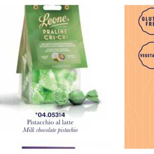 Pastiglie Leone - SACC CRI CRI PISTACCHIO LATTE 100G N06