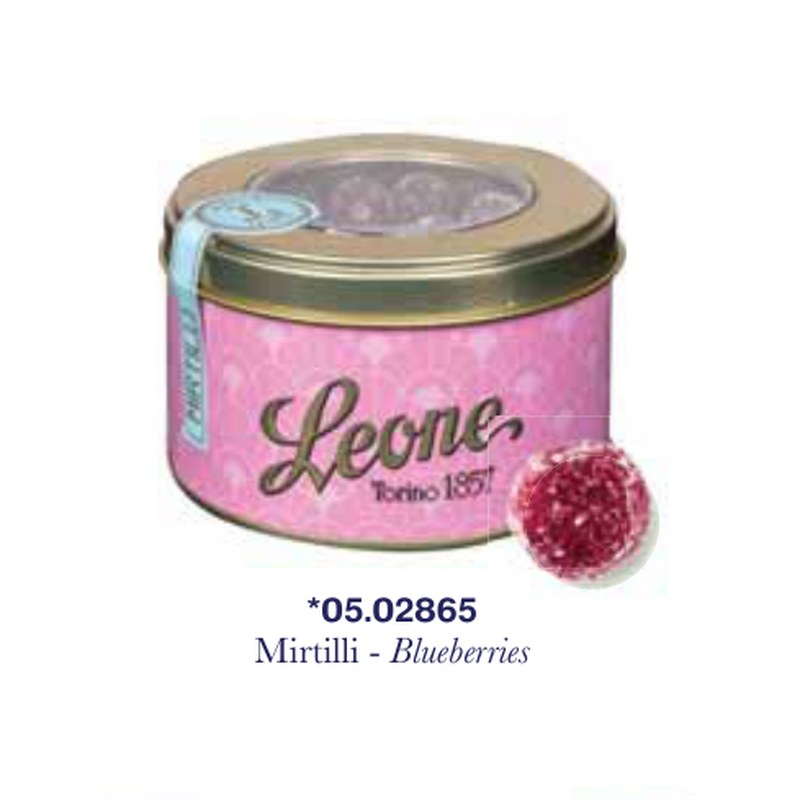 Pastiglie Leone – TONDINI GELÉE MIRTILLI