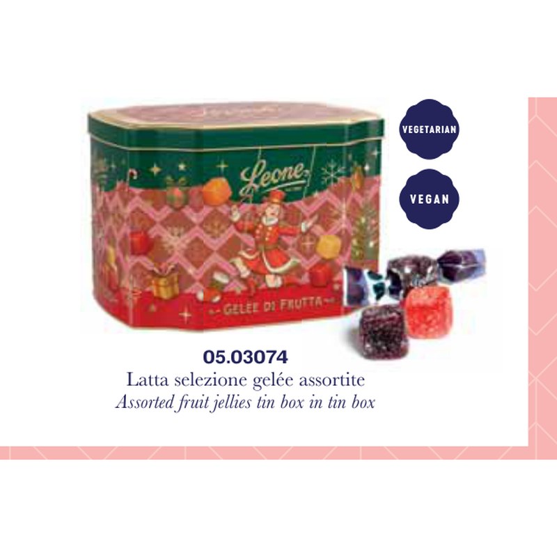 Pastiglie Leone – LATTA SELEZIONE GELATINE ASS. 150g N.06