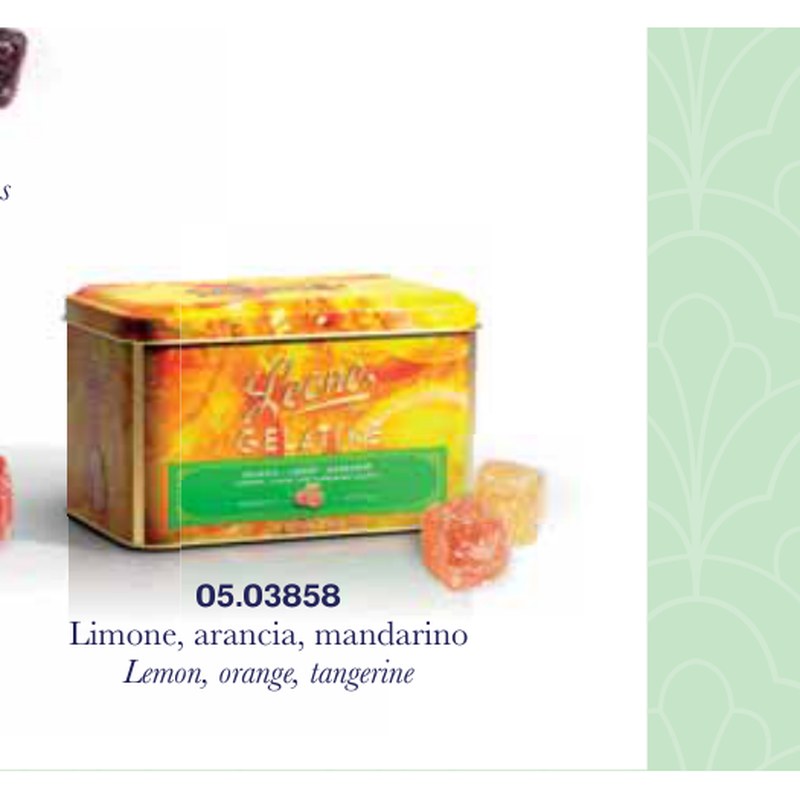 Pastiglie Leone – LATTA GELÉE DI FRUTTA AGRUMI