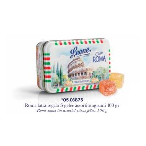 Pastiglie Leone - ROMA Latta Regalo Small Gelée Ass Agrumi