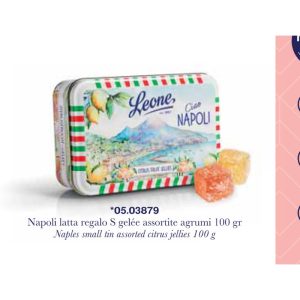 Pastiglie Leone - NAPOLI Latta Regalo Small Gelée Ass Agrumi