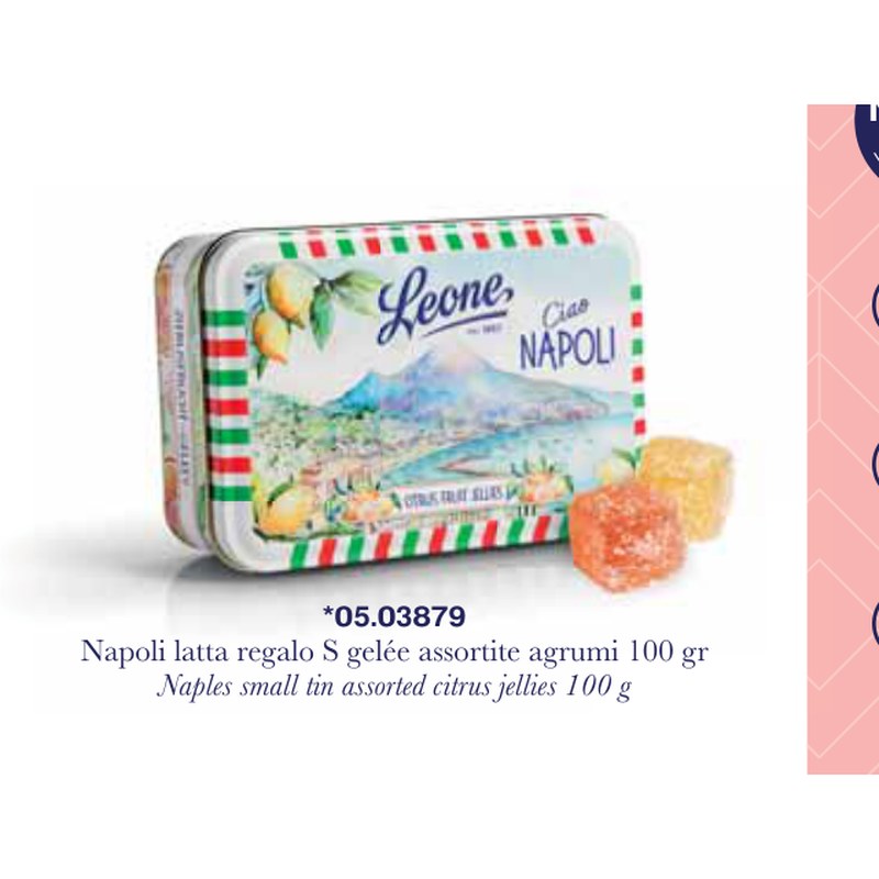 Pastiglie Leone – NAPOLI Latta Regalo Small Gelée Ass Agrumi