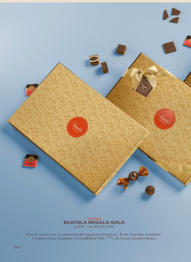 Venchi – Scatola Regalo Corporate Gold