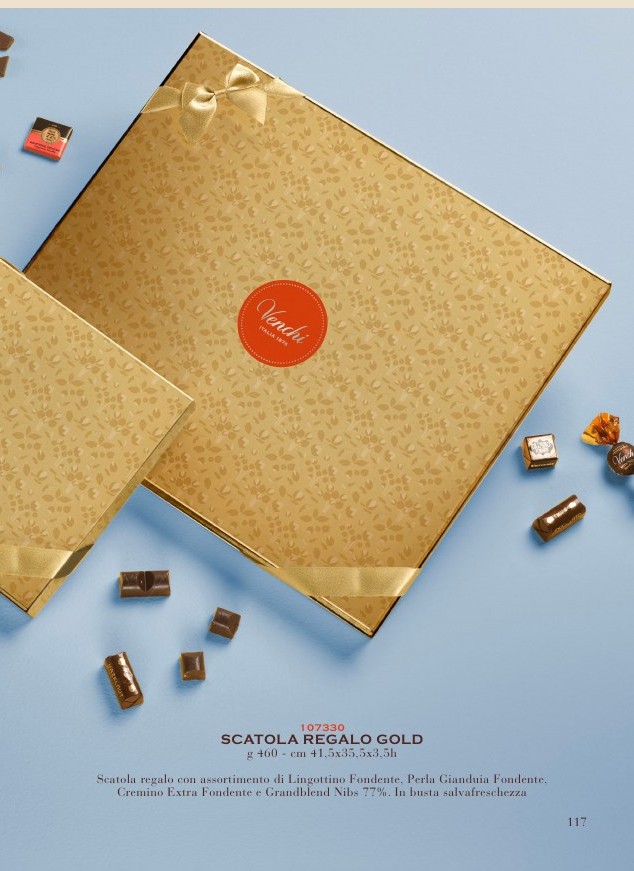 Venchi – Scatola Regalo Corporate Gold