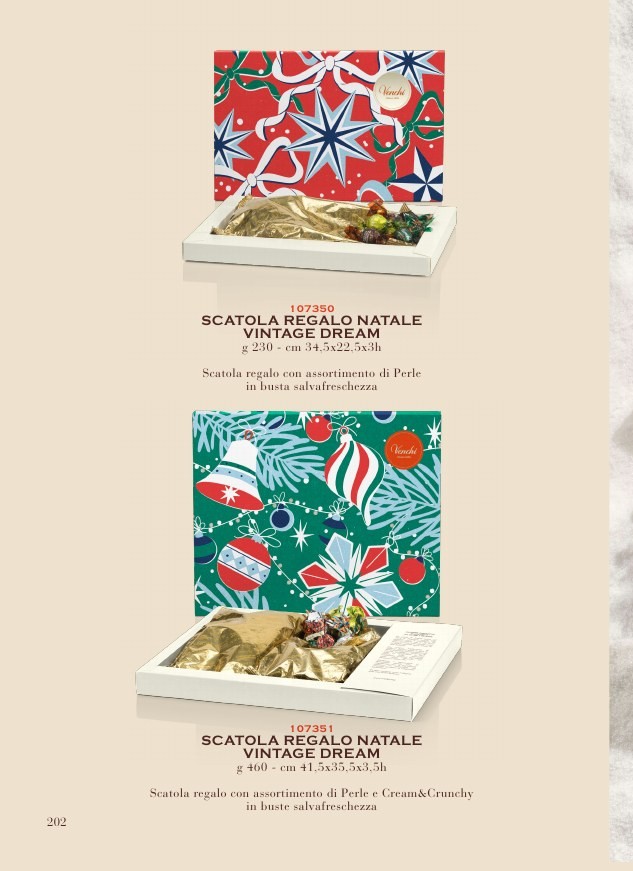 Venchi – Scatola Regalo Natale Vintage Dream