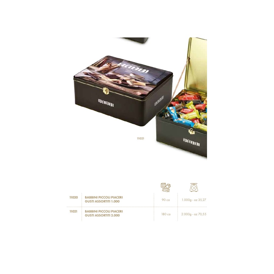 Babbi – Babbini Piccoli Piaceri Gusti Assortiti 2000G