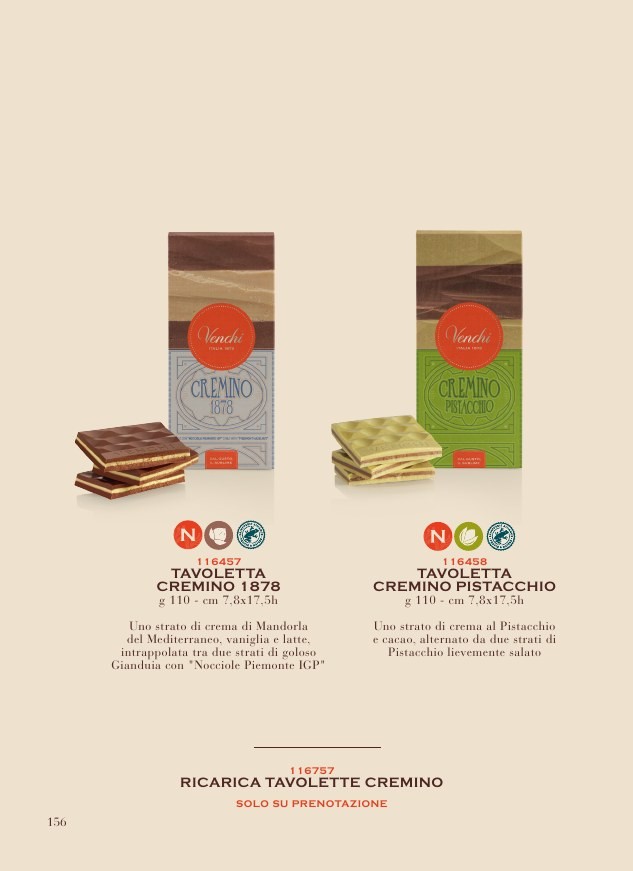 Venchi – Tavoletta Cremino Pistacchio