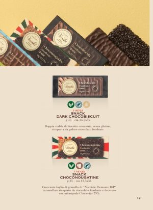 Venchi - Snack Dark Chocobiscuit