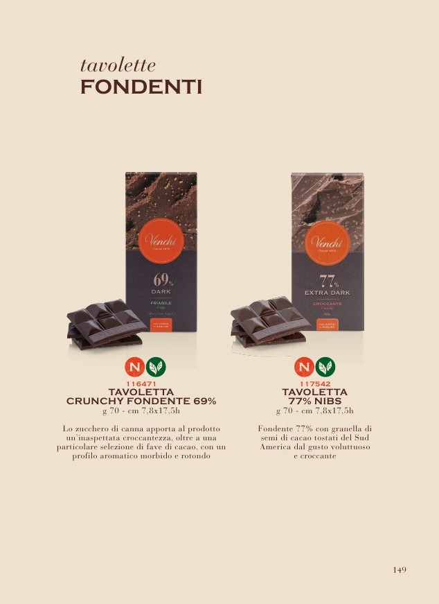 Venchi – Tavoletta 77% Nibs