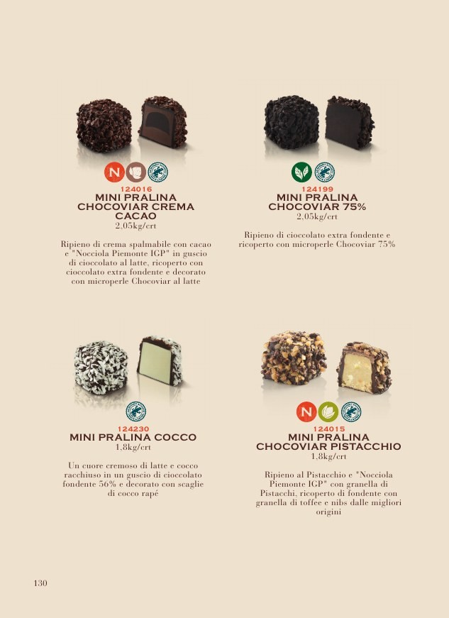Venchi – Mini Pralina Chocoviar Crema Cacao