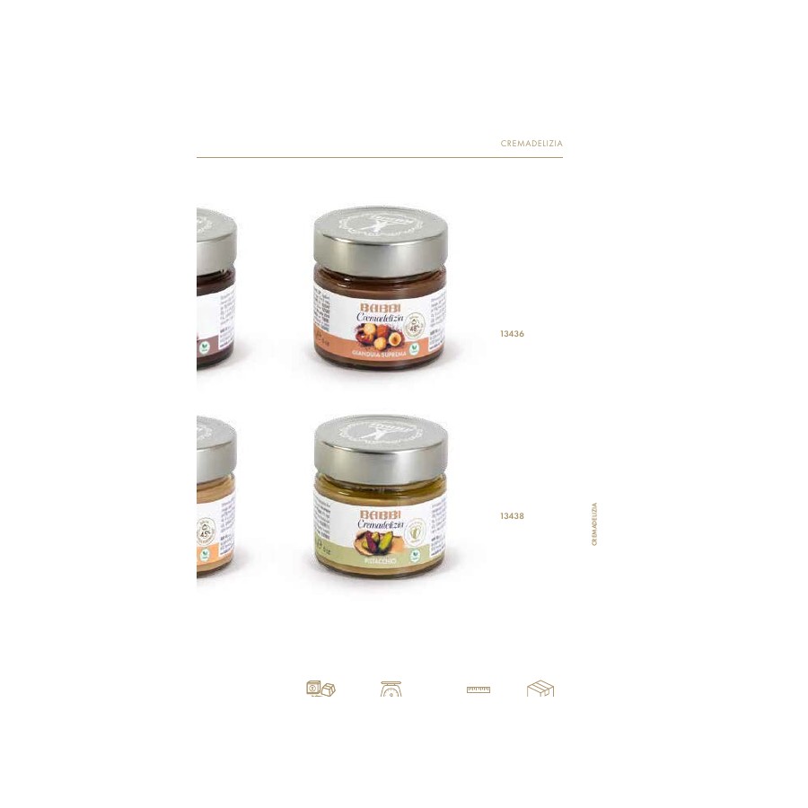 Babbi – Cremadelizia Ricarica Gianduia Suprema 170G X 16 Pz