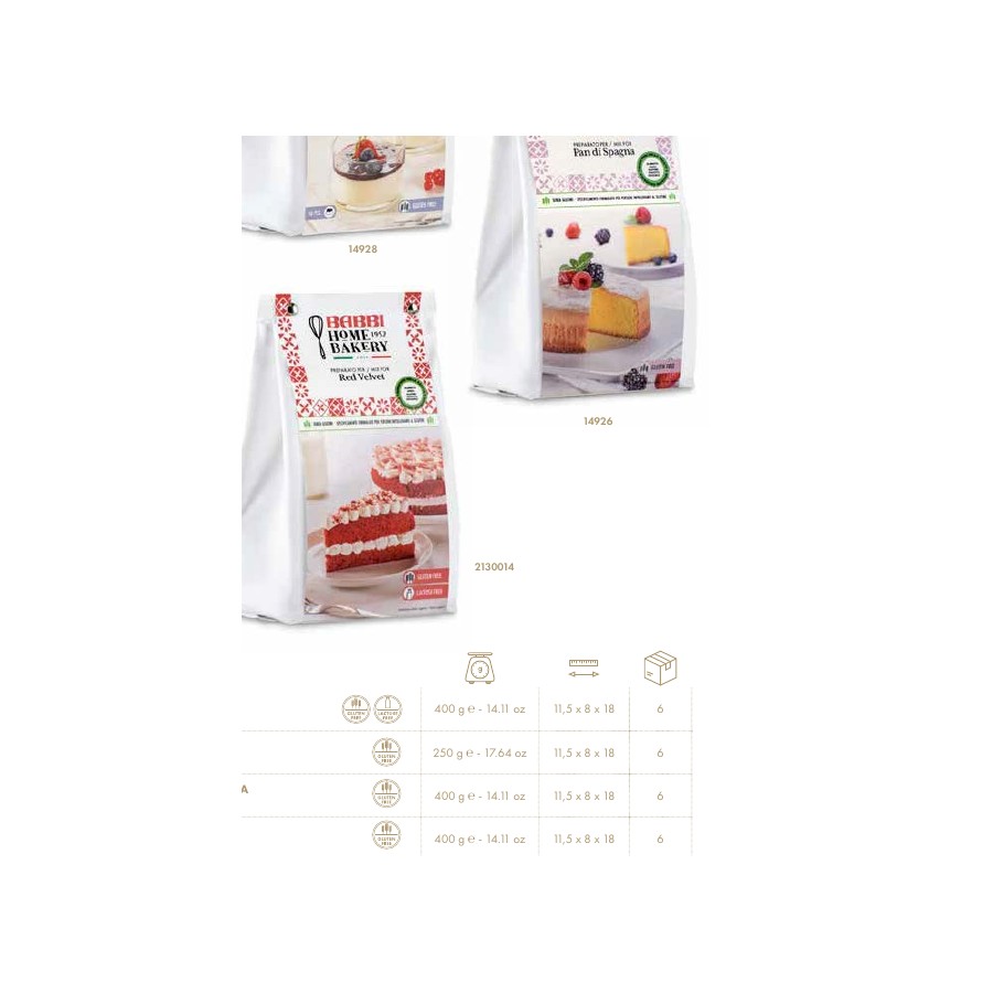Babbi – Bhb Preparato Per Pan Di Spagna 400G