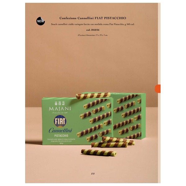 Majani – Cannellini Fiat Pistacchio