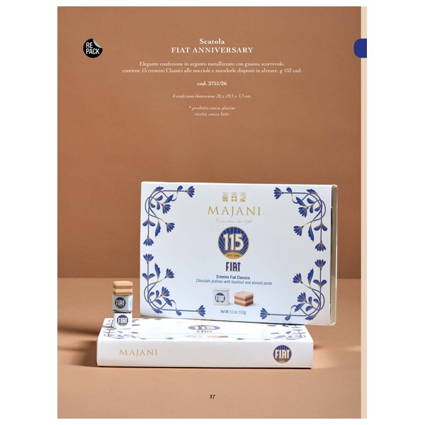 Majani – Fiat Anniversary confezione