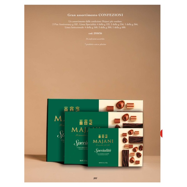 Majani – ASSORTIMENTO CONFEZIONI