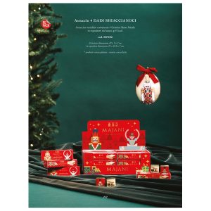 Majani - 4 dadi Schiaccianoci astuccio in espositore