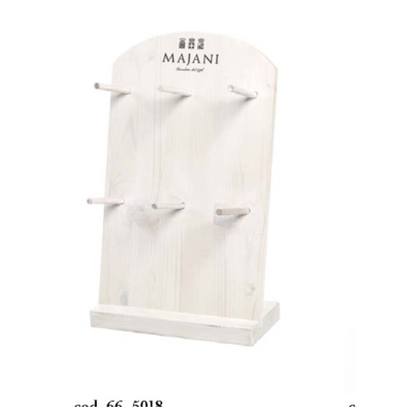 Majani – Espositore in legno naturale per appendibili
