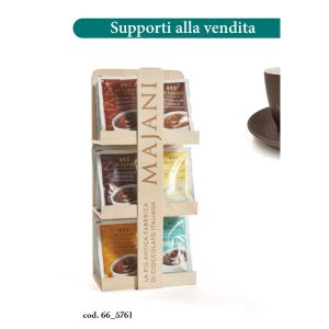 Majani - Espositore in legno per bevande calde