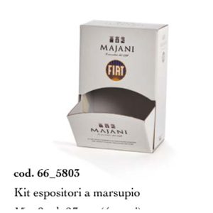 Majani - Kit espositori a marsupio Fiat