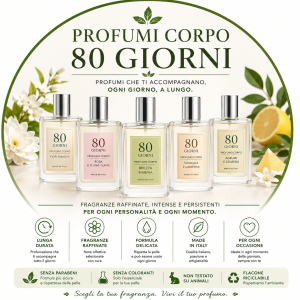 LINEA 80 GIORNI - PROFUMI PER IL CORPO