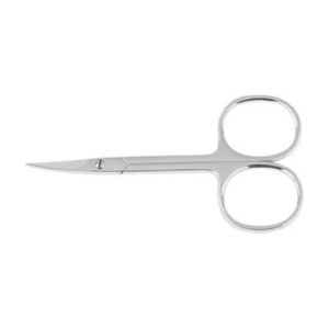 FORBICE PELLE CURVA 9cm BC0004