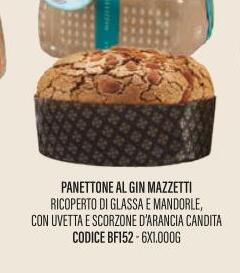 Mazzetti - PANETTONE GIN MAZZETTI