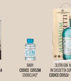 Mazzetti - BABY GIN MAZZETTI