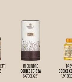Mazzetti - AMARETTO MAZZETTI in cilindro
