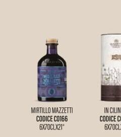 Mazzetti - MIRTILLO MAZZETTI