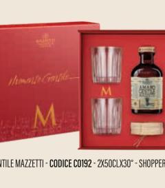 Mazzetti - MOMENTO GENTILE Con 4 Tumbler