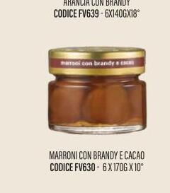 Mazzetti - Marroni con Brandy e Cacao