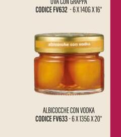 Mazzetti - Albicocche con Vodka