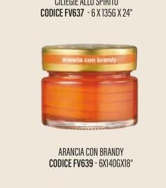 Mazzetti - Arance con Brandy