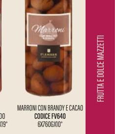 Mazzetti - Marroni con Brandy e Cacao