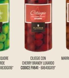 Mazzetti - Ciliegie con Cherry Brandy Luxardo