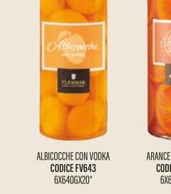Mazzetti - Albicocche con Vodka