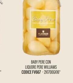 Mazzetti - MESCITA Baby Pere con liquore di Pere Williams