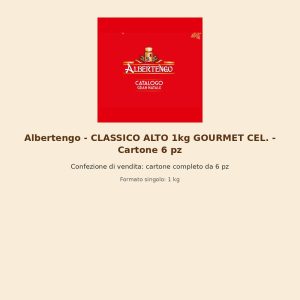 Albertengo - CLASSICO ALTO 1kg GOURMET CEL. - Cartone 6 pz