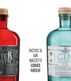 Mazzetti - FACTICE GIN